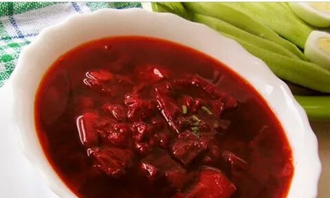 Свекольник горячий без капусты