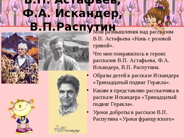 Герои рассказов Астафьева. Сочинению по произведениям Астафьева, Распутина, Искандера. Образы мальчиков в произведении Астафьева, Распутина . Искандера.