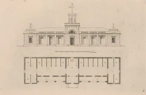 Чертеж села