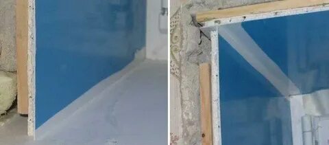 Откосы без стартового профиля