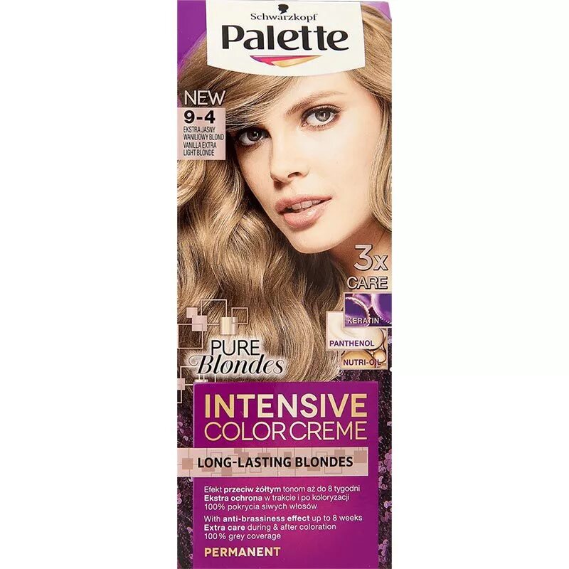 Blondes pure. Краска для волос Palette Intensive Color Creme 9. Паллет роскошный блонд. Шварцкопф палет. Palette роскошный блонд стойкая крем-краска для волос.