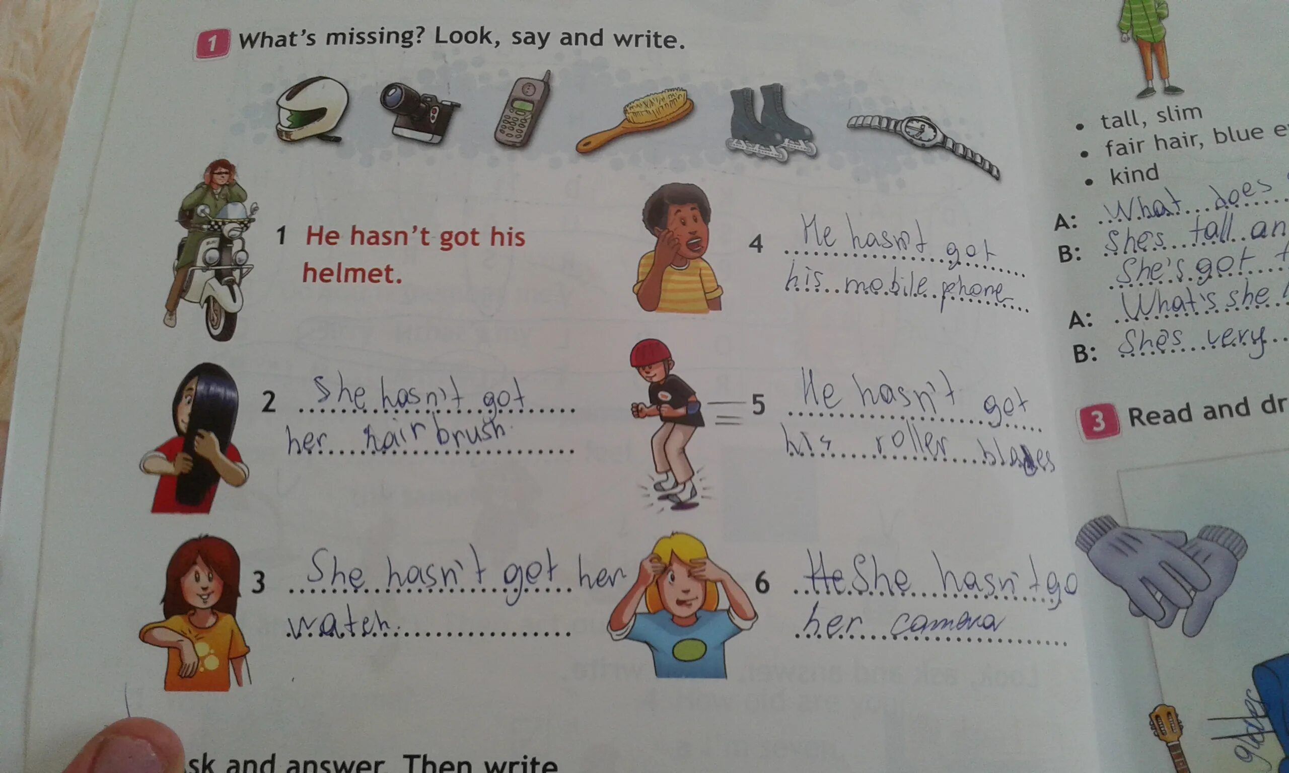 Miss перевод на русский. What's missing look say and write 4 класс. What is missing look say and write ответы. Look say and write. What is missing look and write.