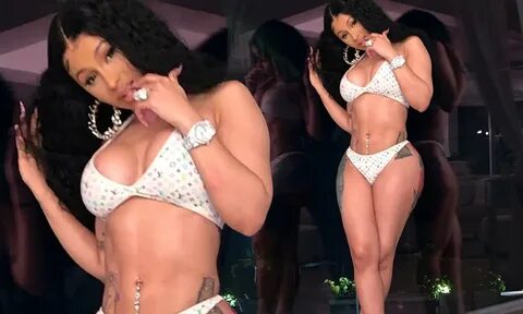 Cardi B in bikini pics.