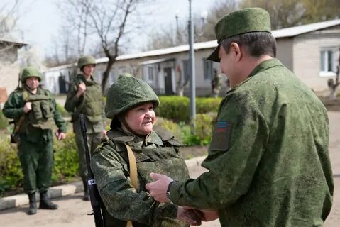 Военнослужащие лнр