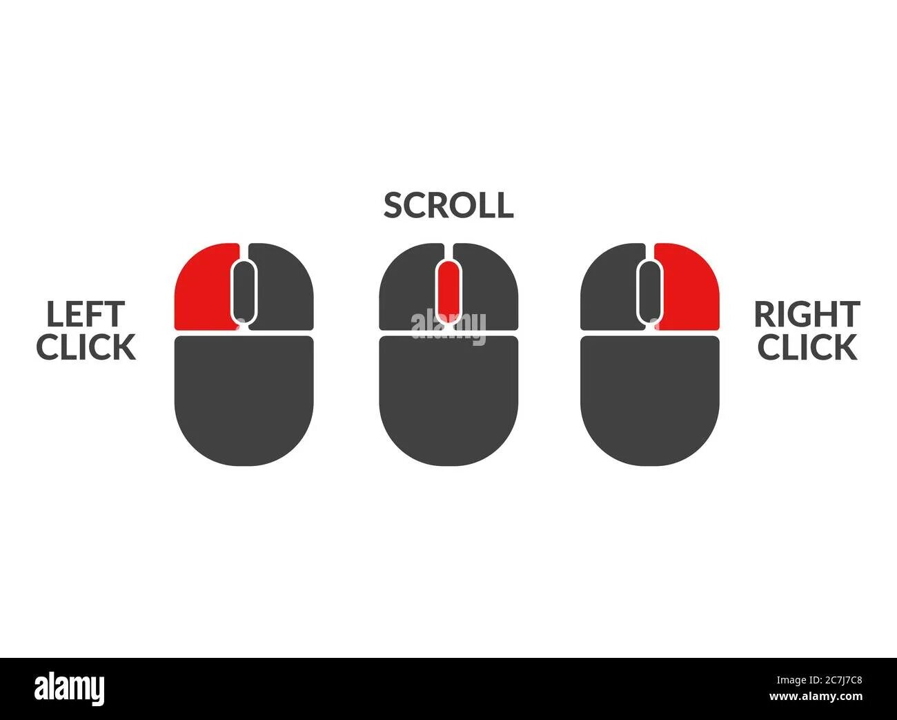 Left mouse click. Left mouse click