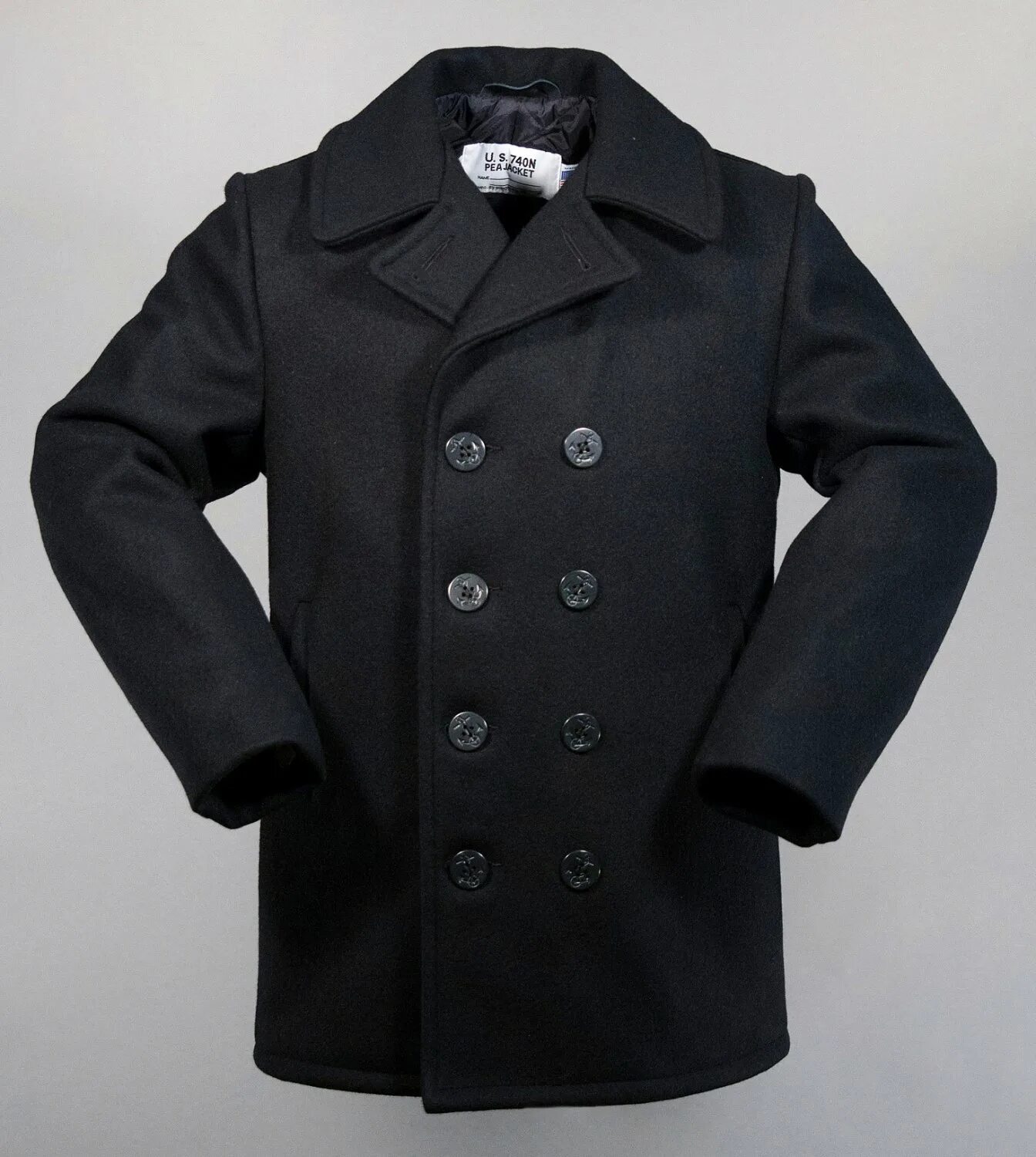 Бушлат купить авито. Schott Classic Melton Wool Navy Pea Coat 740 Black. Бушлат шерсть Schott Classic Melton Wool Navy Pea Coat 740 Black. Бушлат Schott 740. Бушлат Schott 740 long.