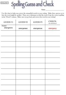 Guess and write
