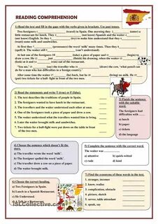 Students have to fill in the gaps in the text using verbs in past tenses. 