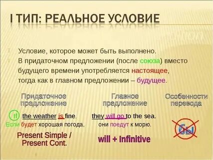 Придаточные упражнения английский