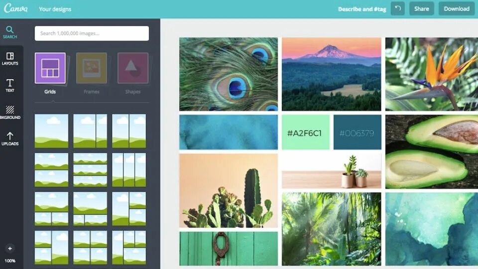 Image layout