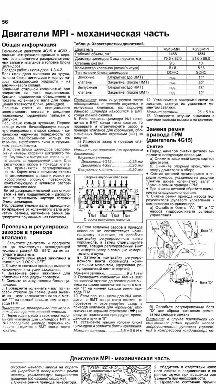 Регулировка клапанов динго. Зазоры клапанов митсубиси лансер 1.6. регулировка клапанов митсубиси либеро 4g15 4g15. регулировка клапанов митсубиси лансер 4g15. зазоры клапанов лансер 4 g18.