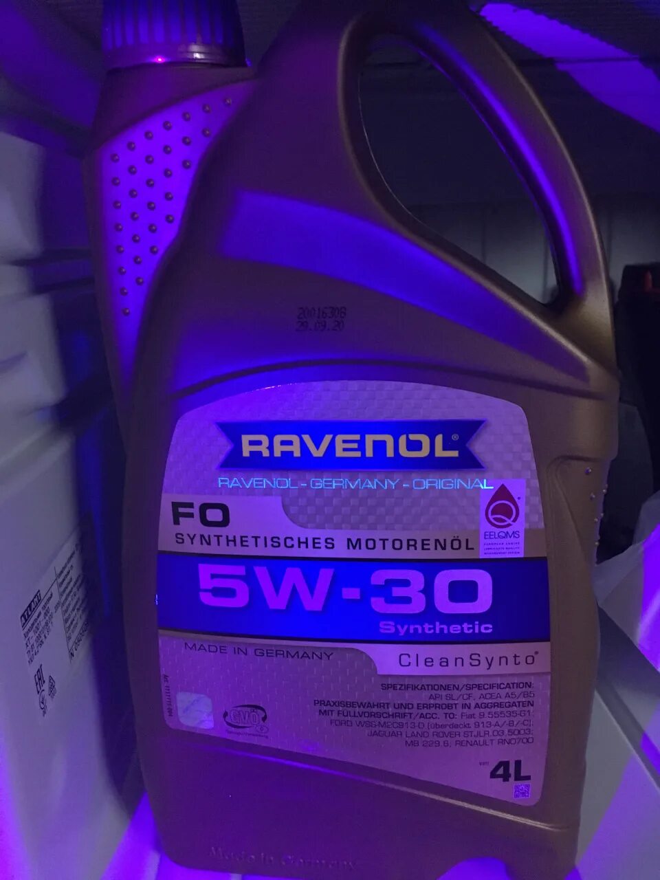 Ravenol Fo 5w-30. Ravenol Fo 5w-30 20 л. Масло Равенол 5w30 серая канистра. Ravenol 2200000083098 канистра.