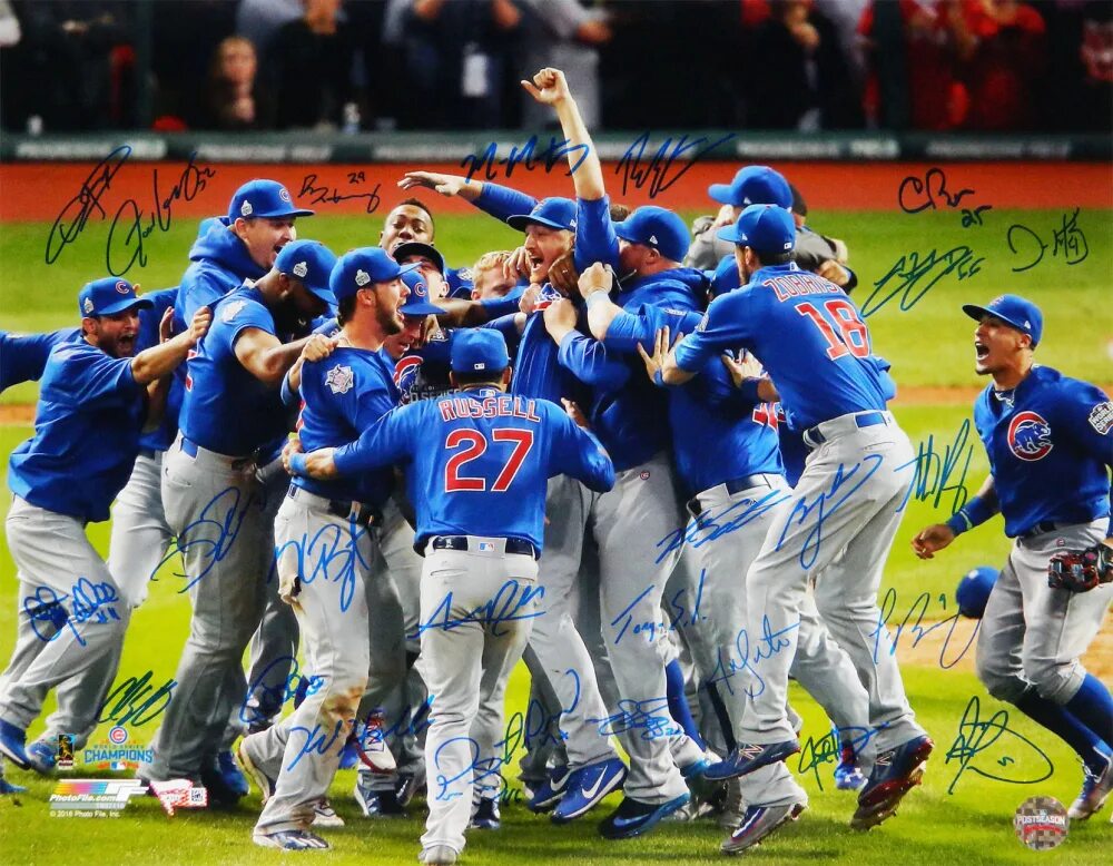 S sports series. MLB World Series Champions. Chicago Cubs win футболка.