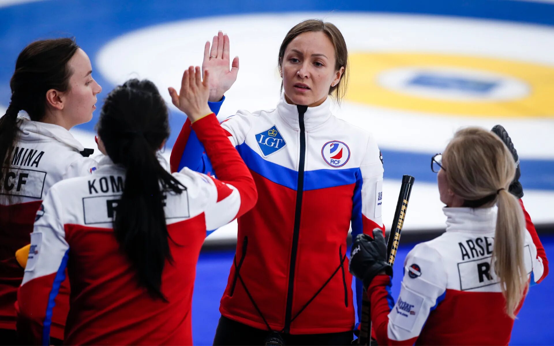 В рф женщины составили. Женская сборная России по кёрлингу 2022.