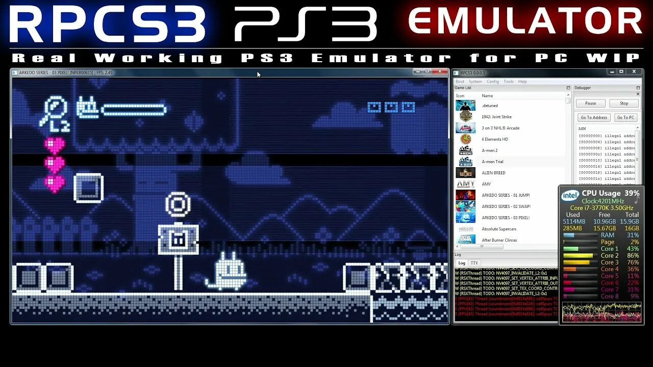 Rpcs3 эмулятор. Rpce 3 Emulator. Arkedo Series ps3. Armentis ps3 Emulator Android. Rpcs3 на андроид