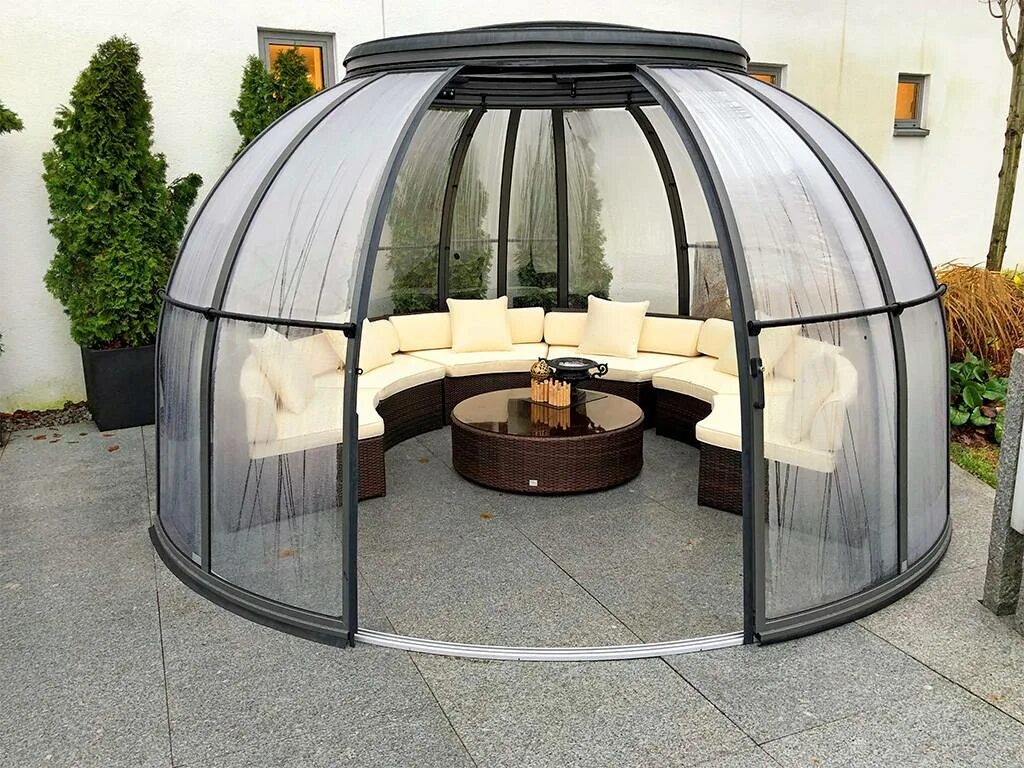 Garden Igloo беседка-купол. Купольные беседки igloodom. Куполообразный павильон Orient. Круглая стеклянная беседка. Прозрачная беседка купить