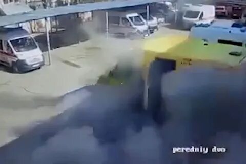 В киеве ракета попала в больницу
