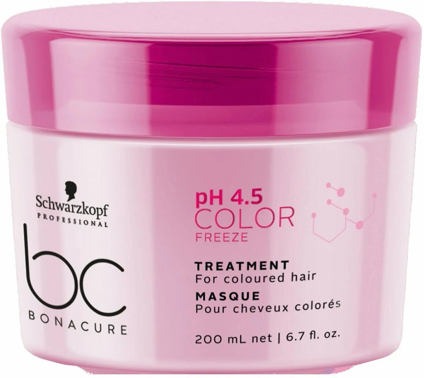 BC PH 4.5 Color Freeze маска 200 мл. BC Bonacure Color Freeze PH 4.5 маска для окрашенных волос. Schwarzkopf professional Bonacure PH 4.5 Color Freeze. Маска PH 4.5 Color Freeze treatment.