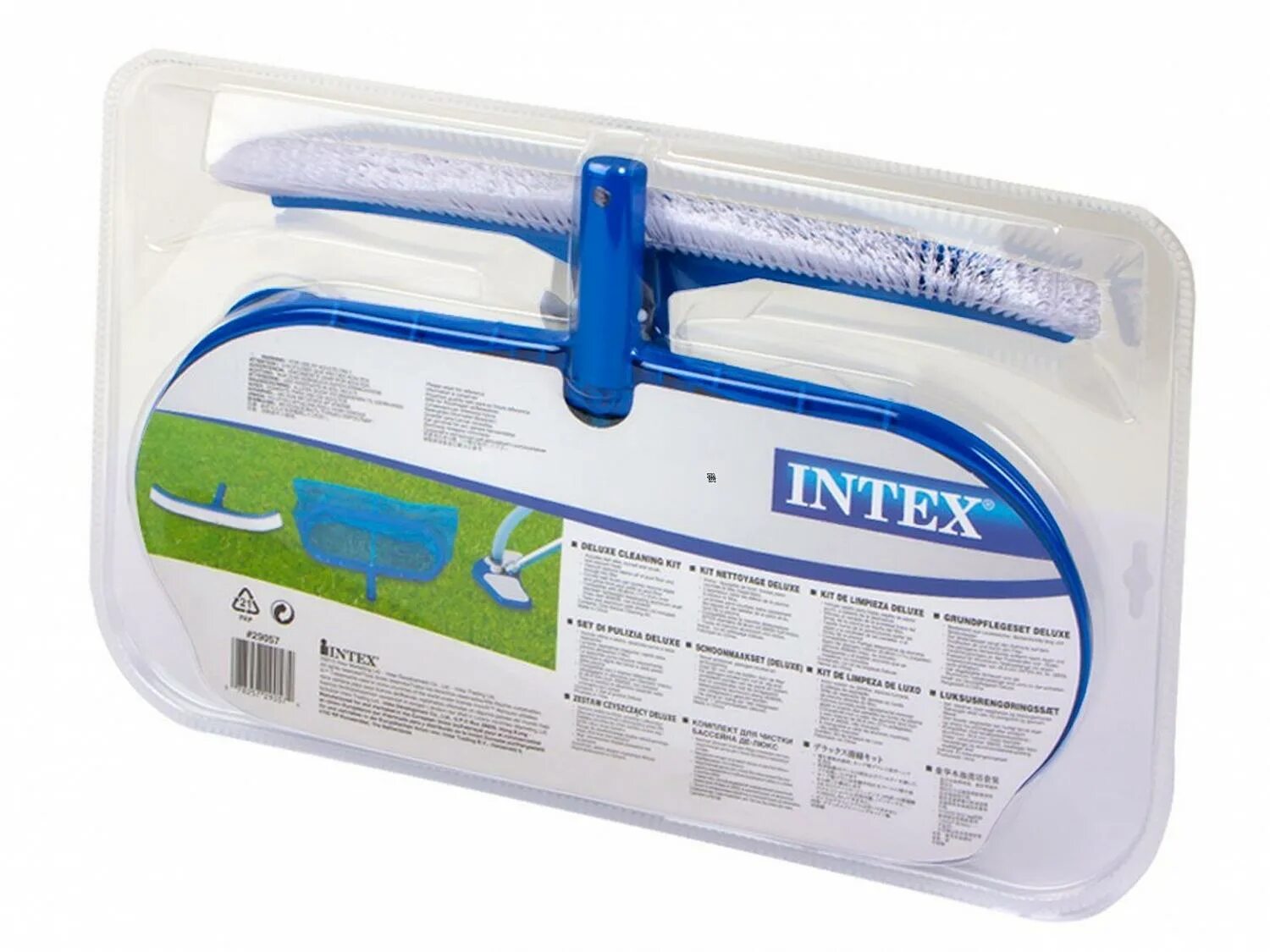 Щетка для чистки бассейна intex. 29057 набор для чистки бассейна. 29057 интекс. набор интекс для очистки бассейна. вакуумная насадка для чистки бассейна.