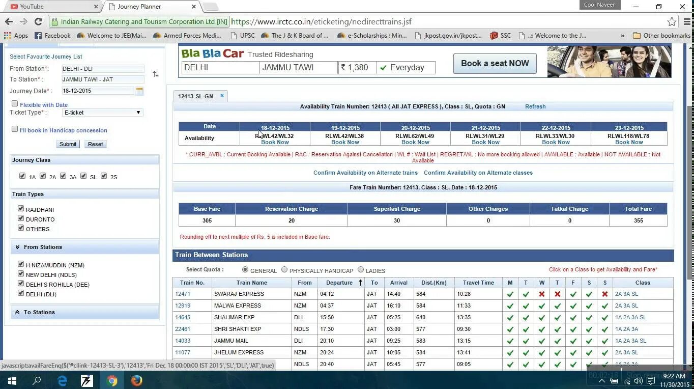 Train fare. Journey Planner. If Train fares be. Journey planning