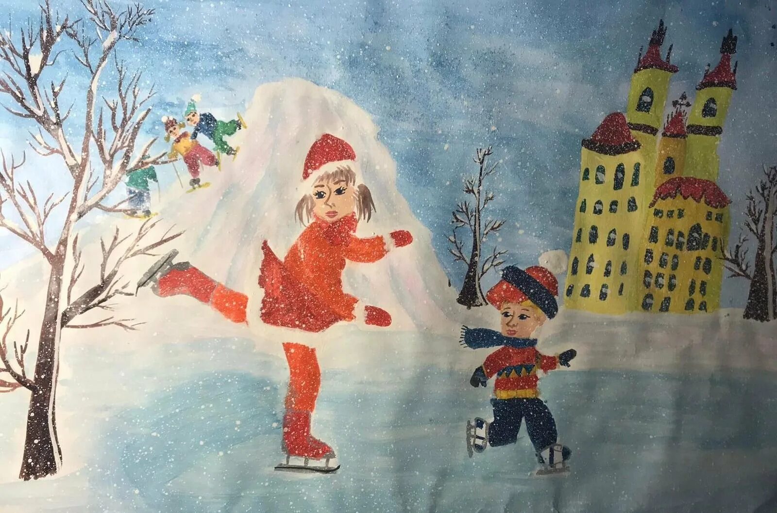 Рисование тема зимние игры и забавы. Зимние забавы подготовительная группа. Зимние забавы рисуем в детском саду. Мастер класс зимние забавы. Зимние забавы старшая группа.