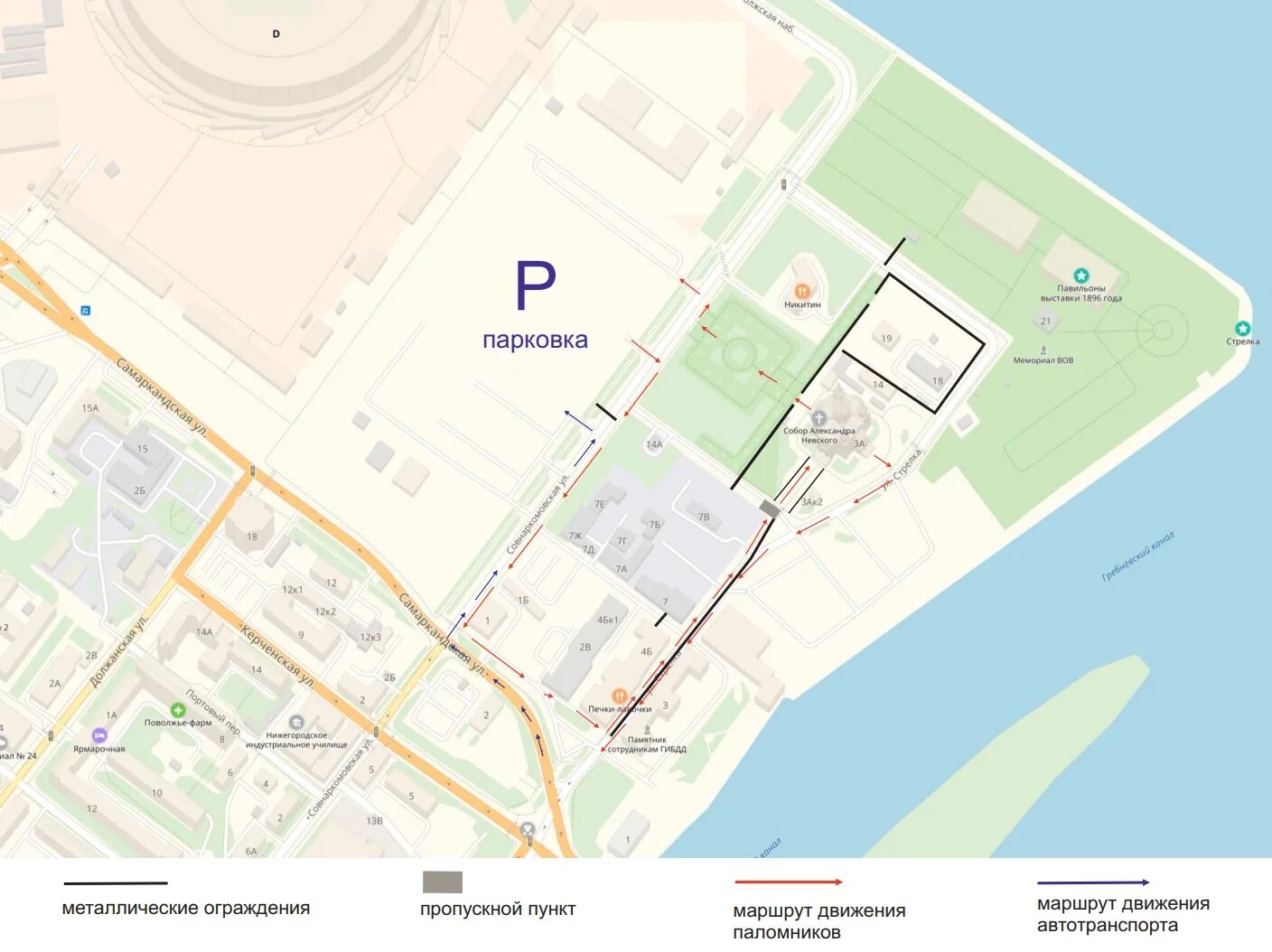 Парковки ру нижний новгород. Парковка у стадиона Нижний Новгород. Парковки на Волжской набережной. Нижне-Волжская набережная парковка. Стрелка Нижний Новгород карта.