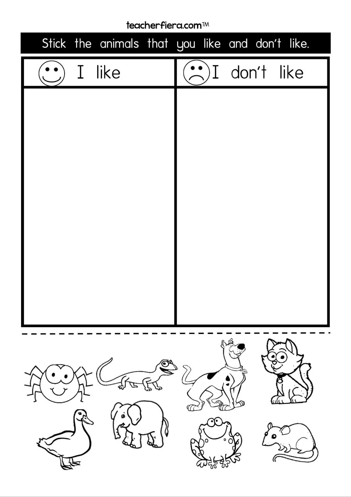 Don t trace. I like i don&#039;t like задания. i like animals worksheets. i like i don&#039;t like worksheet. like don&#039;t like animals worksheets.