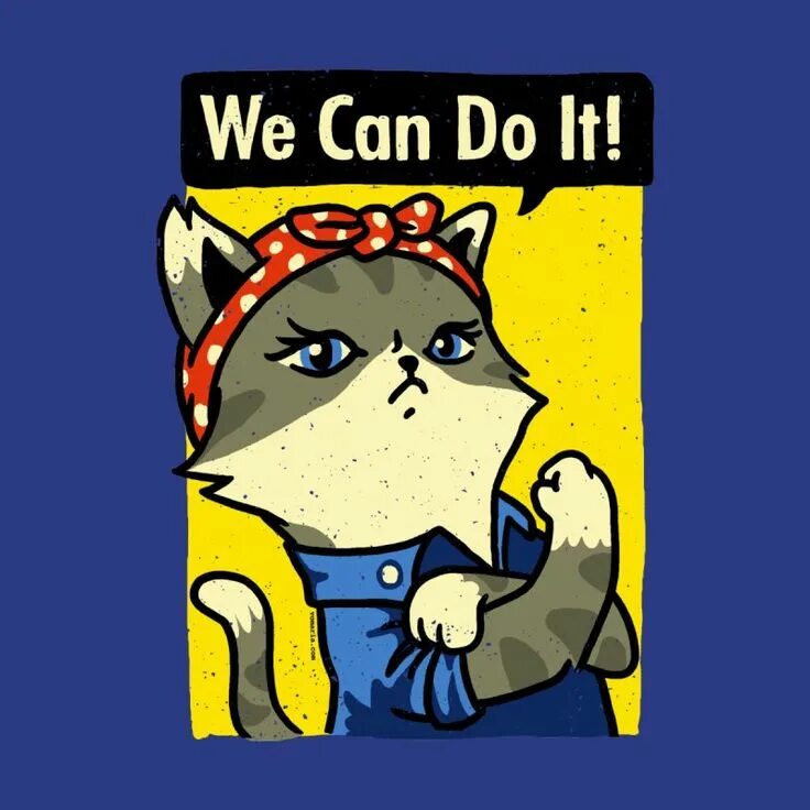 You can make it trust me. We can do it кошка. плакат do it. плакат «we can do it! ». картинка we can do it.