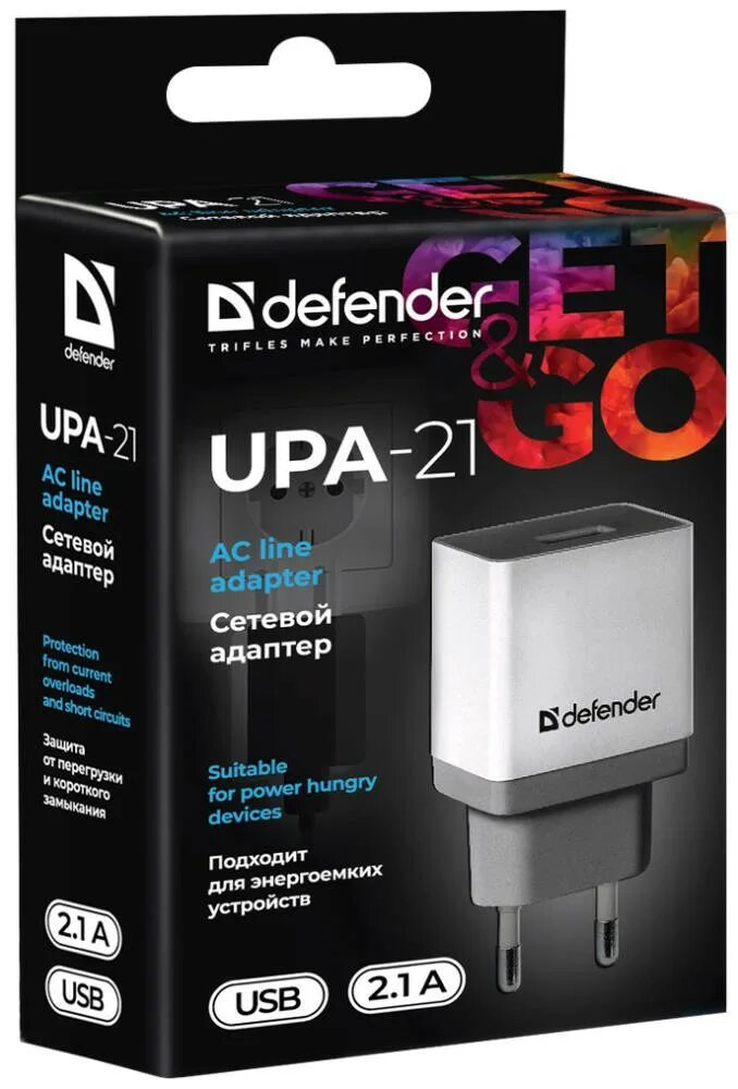 Сетевой адаптер 1xusb,5v/2.1а. Defender UPA-21, 5v/2.1а, белый, 83571. Defender сетевой адаптер. Сетевой адаптер Defender 2xusb, 2.1а , белый (UPA-22) (83580). Адаптер defender