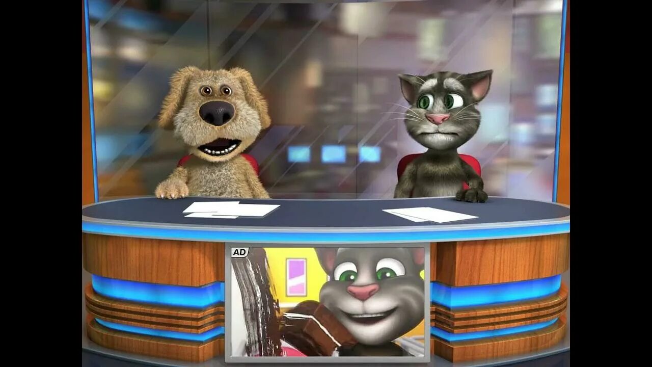 Включи том и бен. Talking Tom and Ben News. Talking Tom & Ben News - том и Бен телеведущие. Том и Бен новости. Tom & Ben News Старая версия.