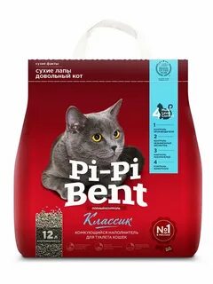 Наполнитель для туалета pi pi bent