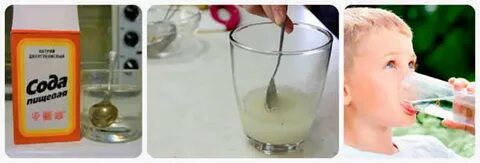Что дает сода с водой