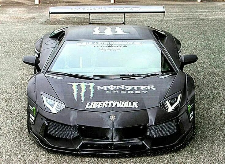 Ламборгини монстр. Lamborghini aventador liberty walk monster energy. ламборгини монстр энерджи. авентадор monster energy. lamborghini aventador liberty walk.