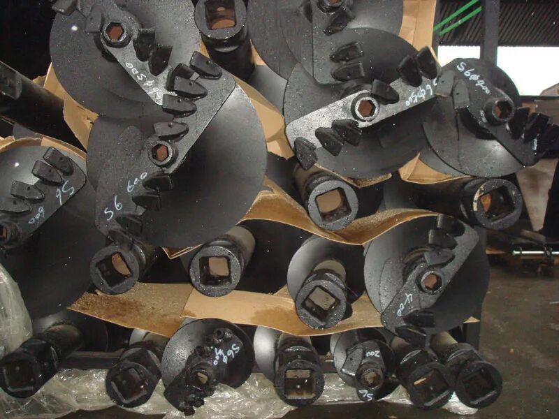 диаметры шнеков для бурения