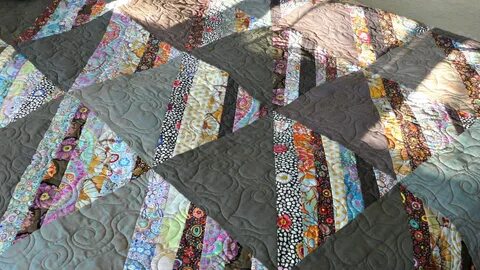 Одеяло из лоскутков ляпа