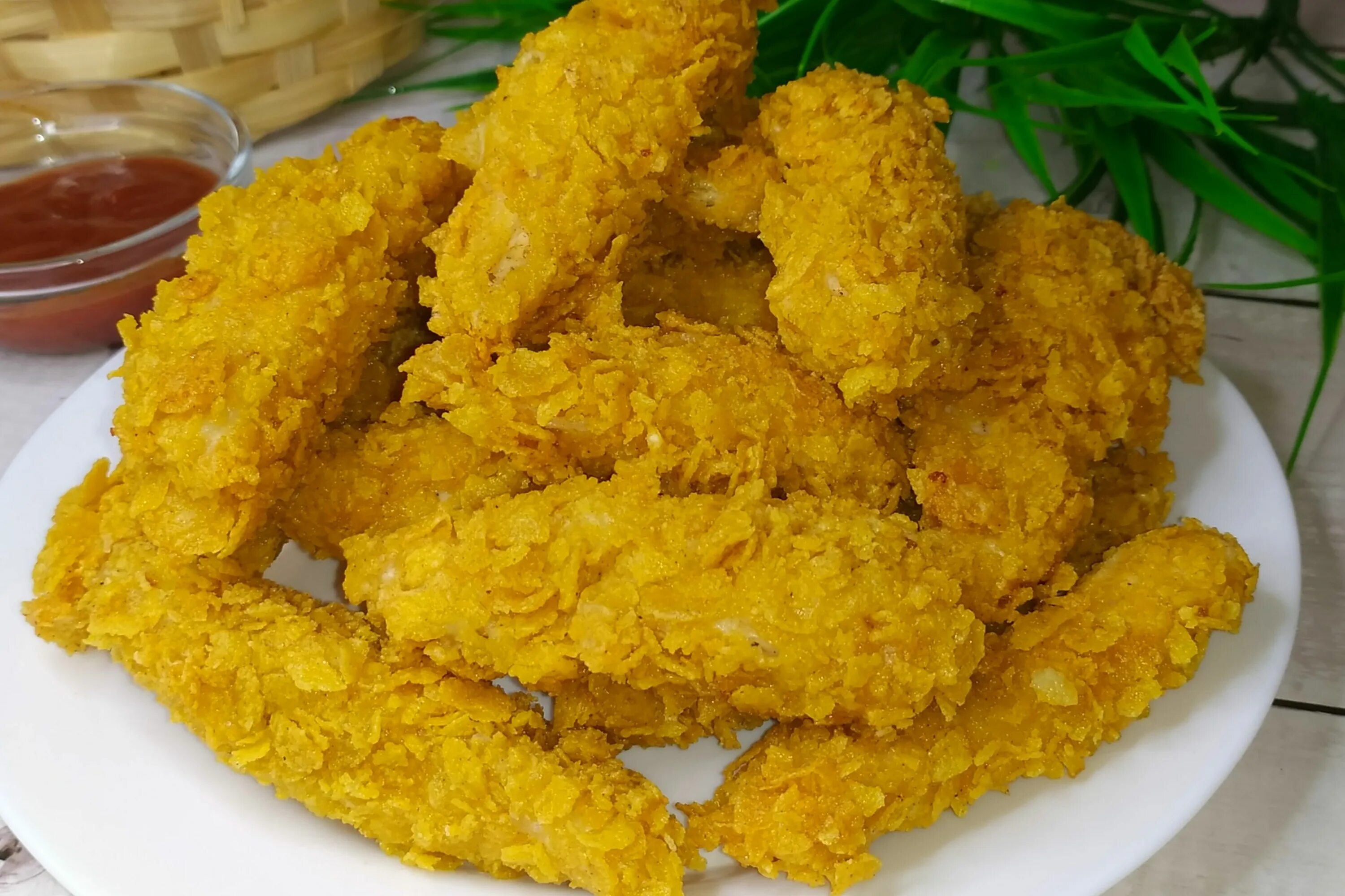Как сделать стрипсы. Стрипсы kfc панировка.
