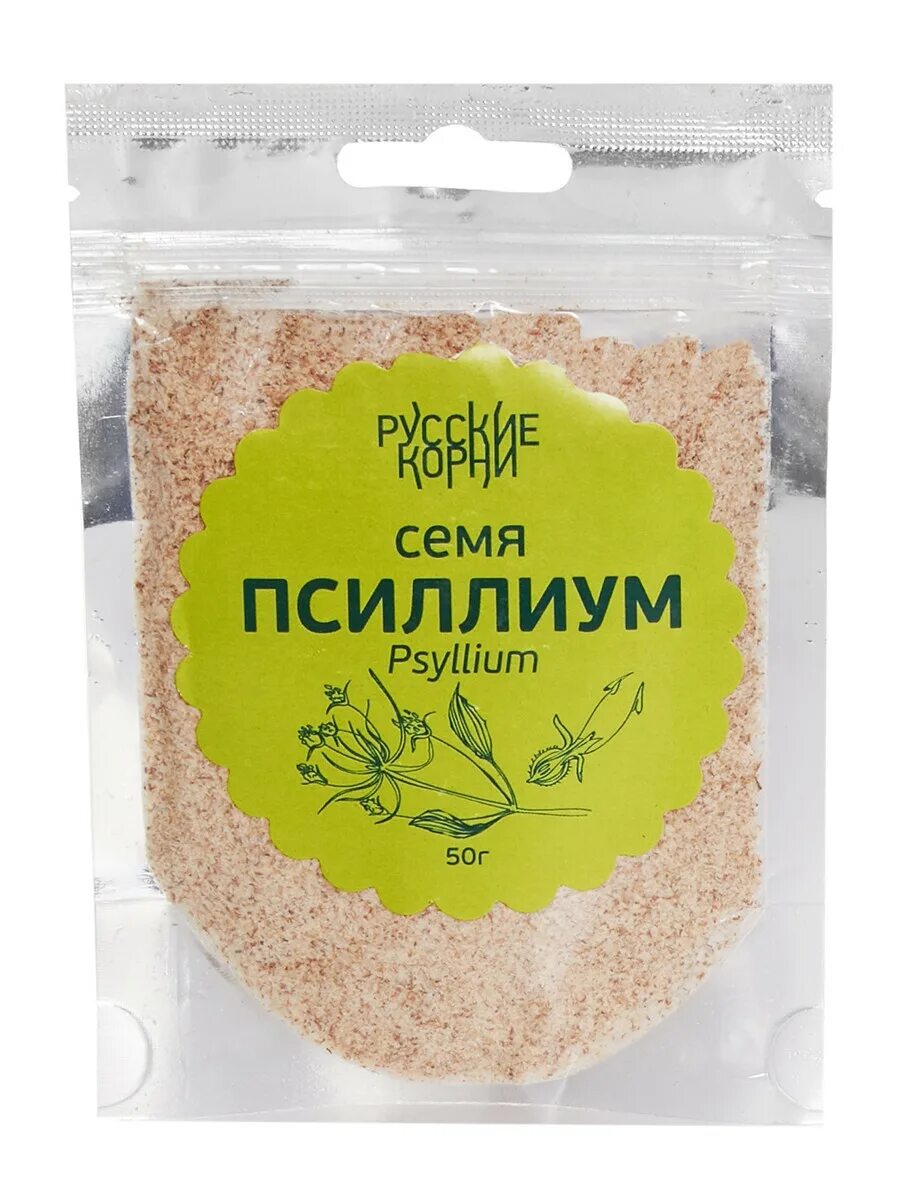 Что такое псиллиум где купить. Русские корни семена Псиллиум 50 г. Псиллиум (порошок шелухи подорожника). Семена подорожника Псиллиум. Псиллиум семена шелуха семян подорожника.