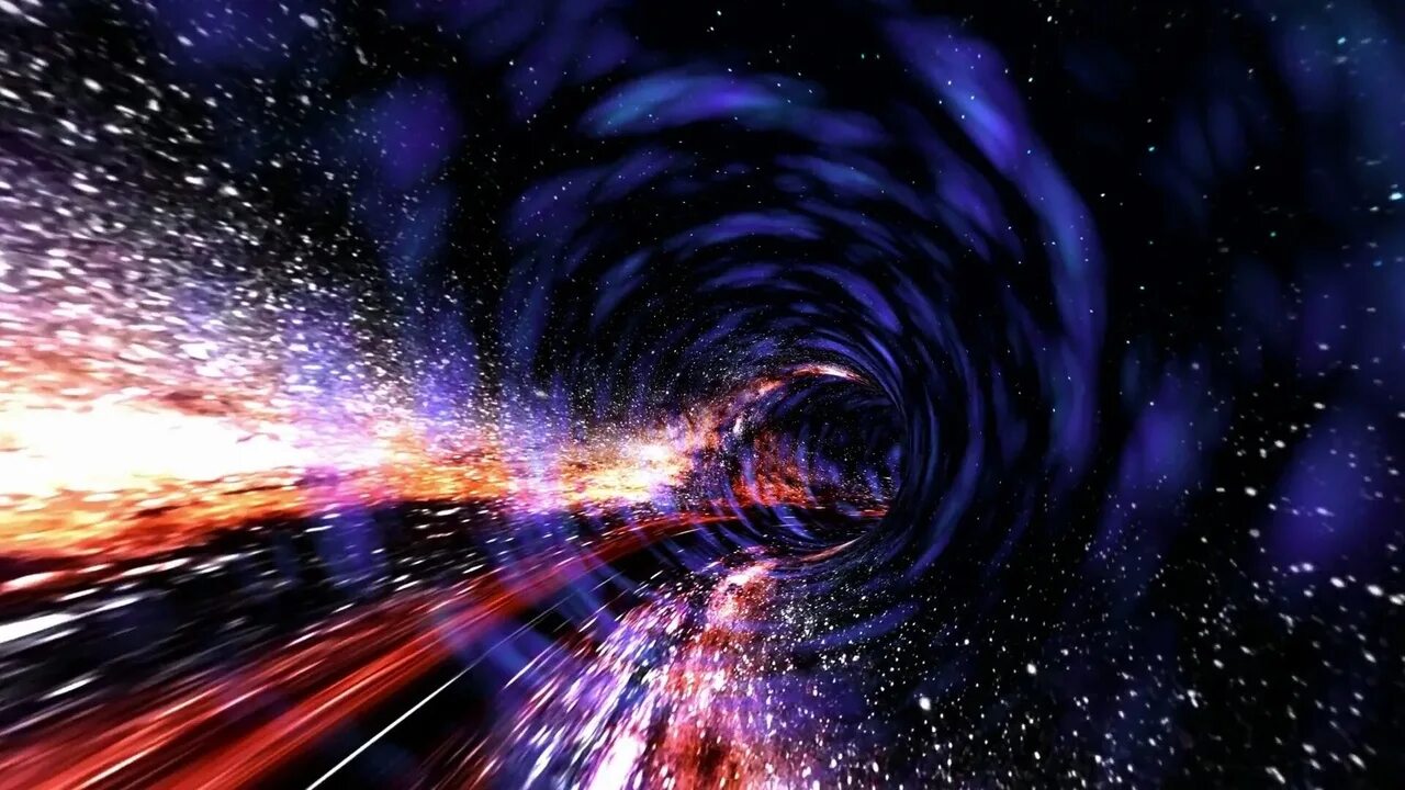 Искаженное пространство времени. Кротовые Норы червоточины. Interstellar червоточина.