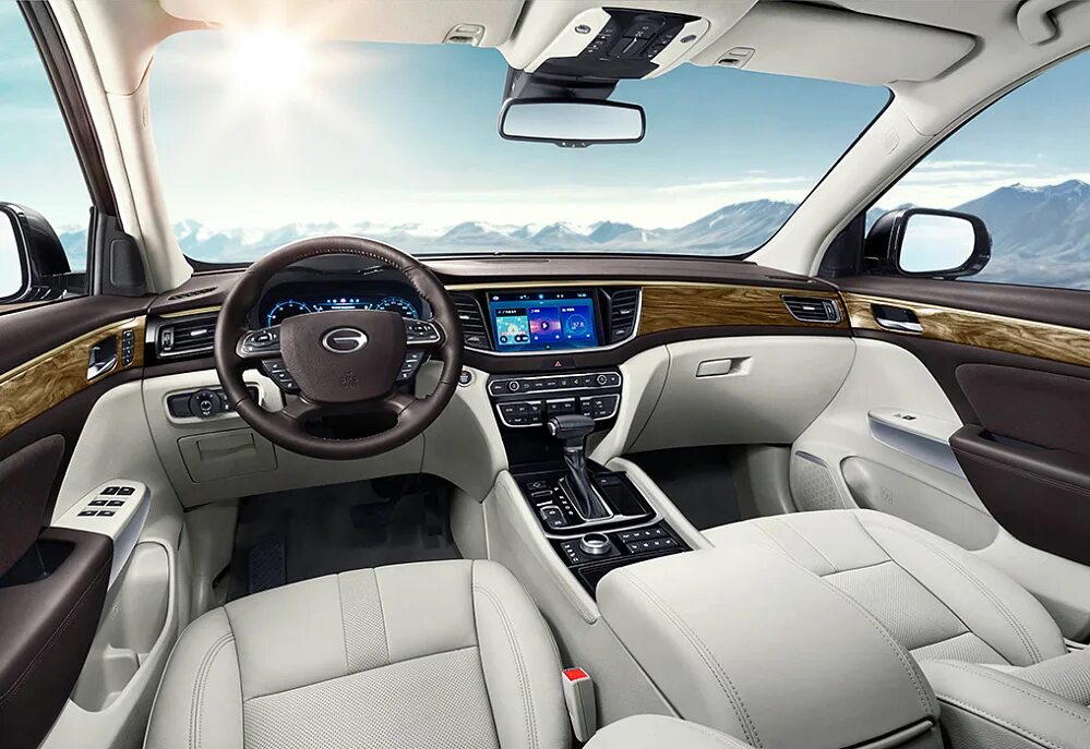 Купить б/у GAC GS8 II 2.0 AT (231 л.с.) 4WD бензин автомат в Глазове: белый ГАК 