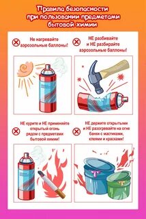 Средства бытовой химии правила обращения