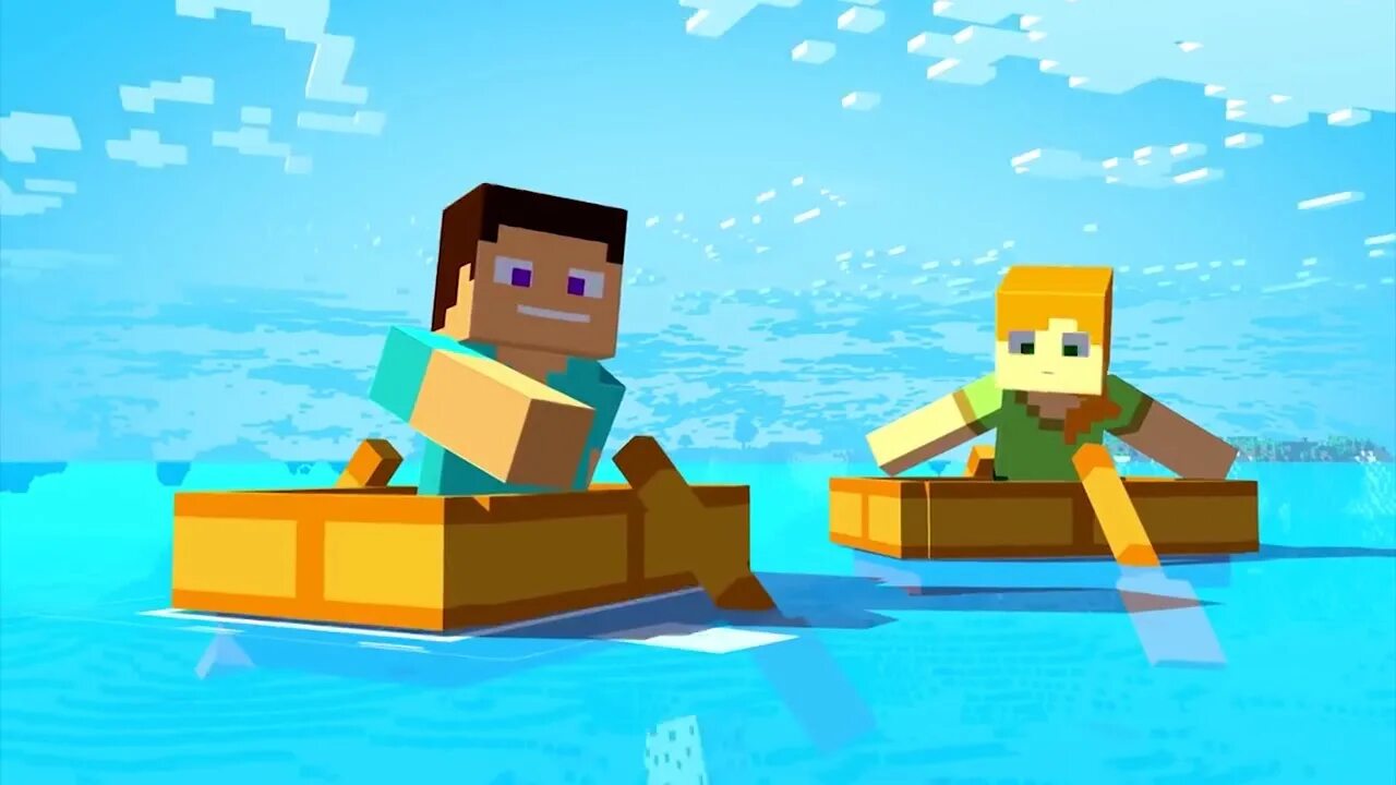 Minecraft steve alex