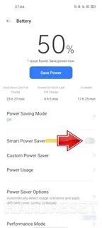 Отключить realme 10