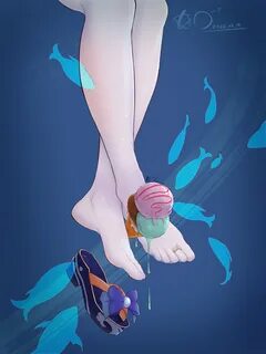 Feet scroller.