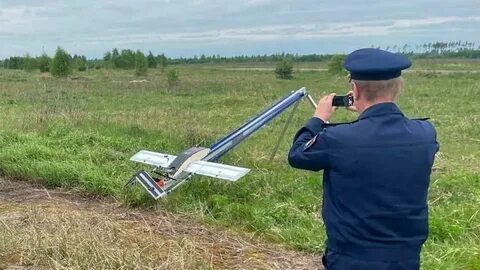 Беспилотник в новгородской