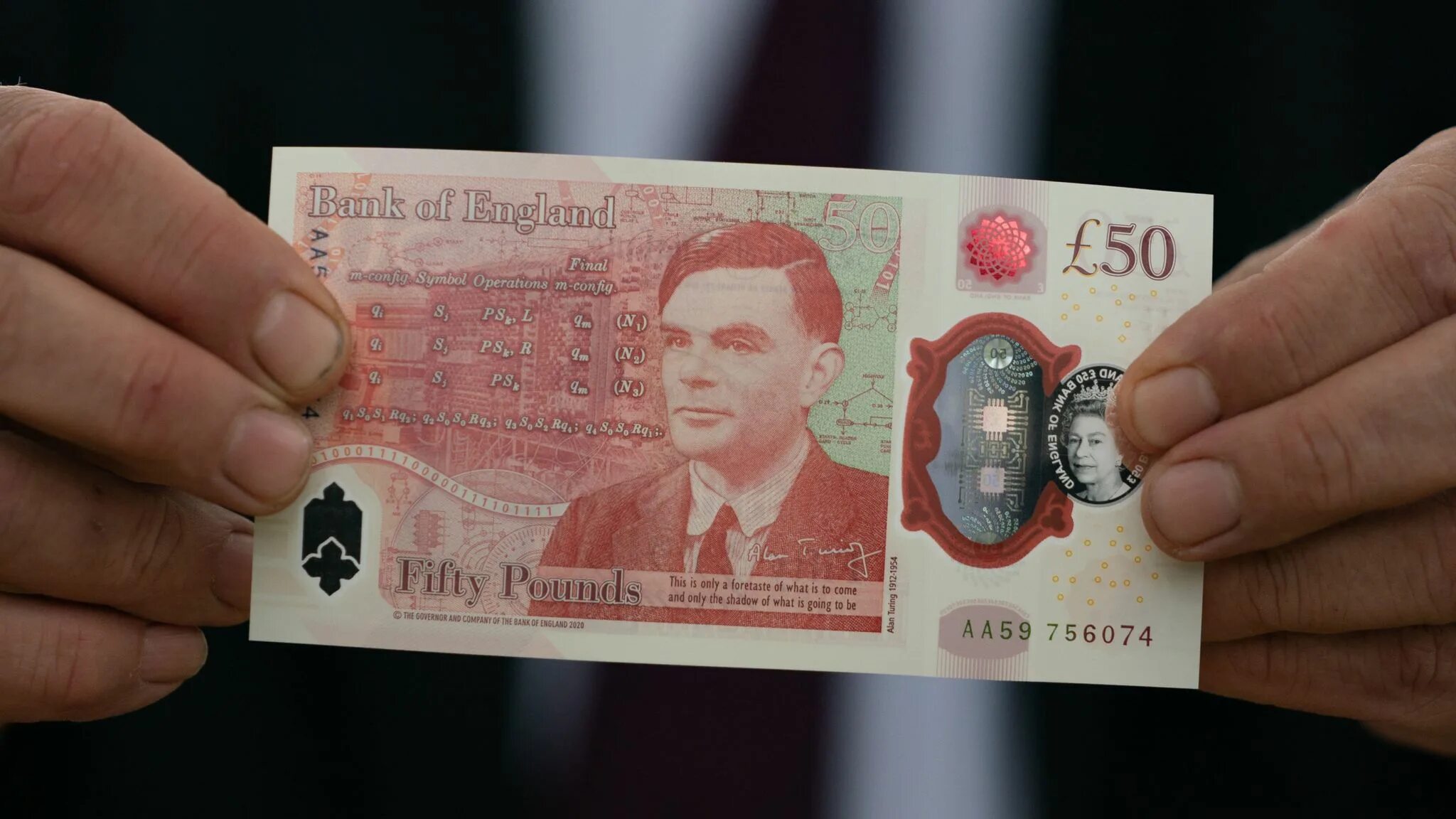 Новая купюра 50 фунтов стерлингов. 50 Фунтов банкнота Великобритании.