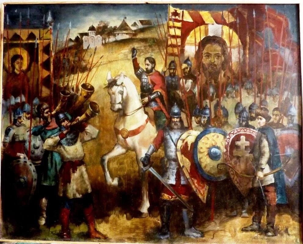 Московский князь первый возглавивший борьбу против орды. Дмитрия Донского на Куликовскую битву.