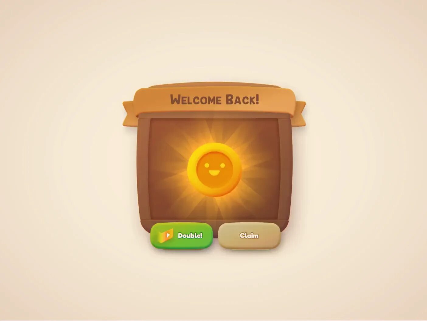 Back screens. Welcome для игры. Welcome back набор в мобильных играх. Игра велком ту Мун. Smile UI.