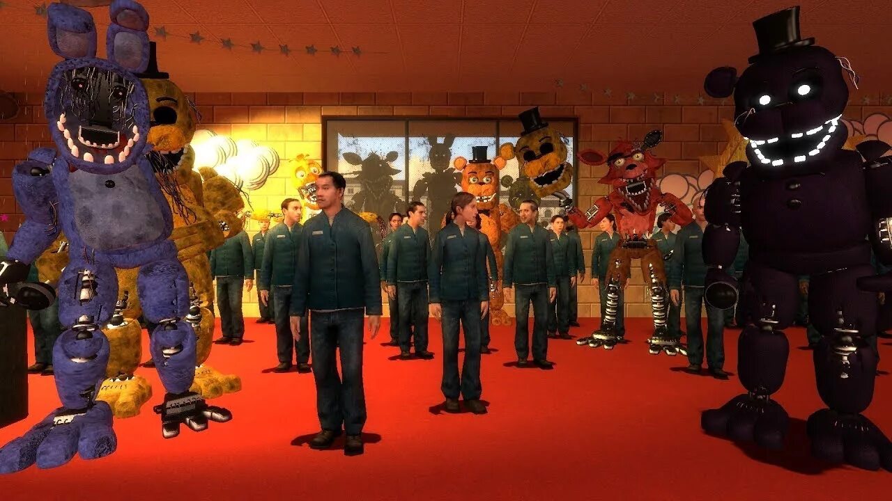 Скачай garry s mod fnaf