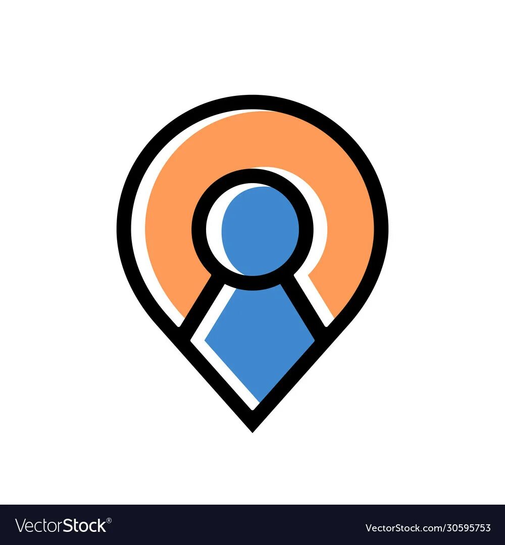 GPS логотип PNG. Locate user