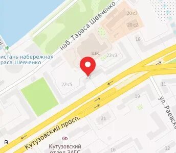 Кутузовский проспект 38 стр 1